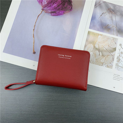 Naiste nahast rahakott kirja ja lukuga