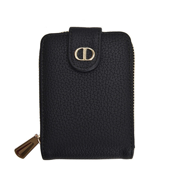 Mitmes värvitoonis lukuga naiste nahast rahakott