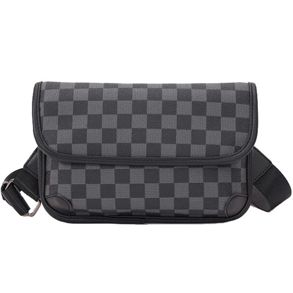 Meeste igapäevane nahast kott ja tekstiilist käepide