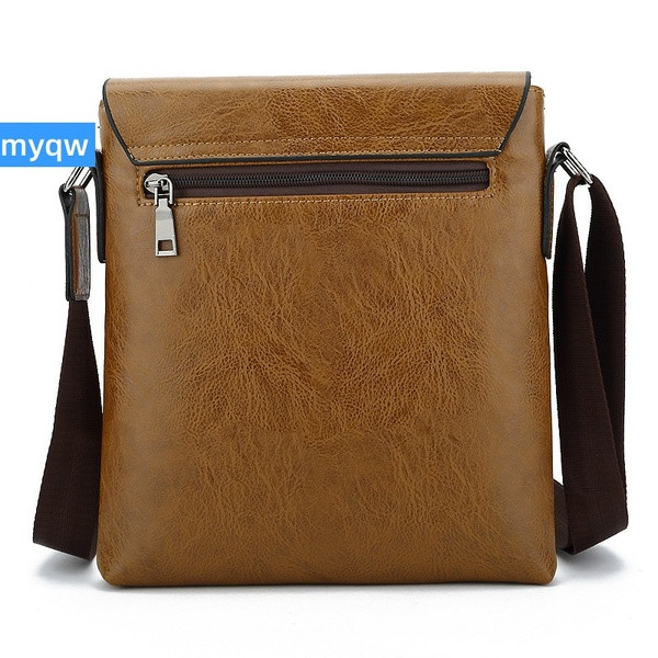 Új modell bőr férfi táska cipzárral