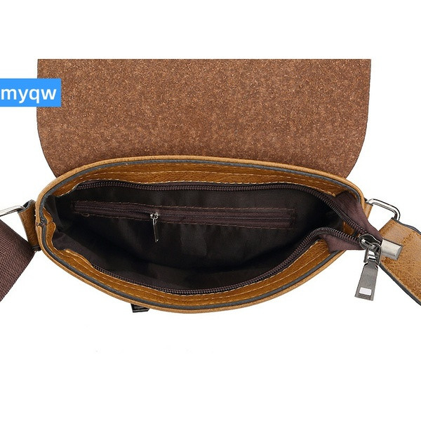 Új modell bőr férfi táska cipzárral