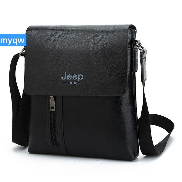 Új modell bőr férfi táska cipzárral