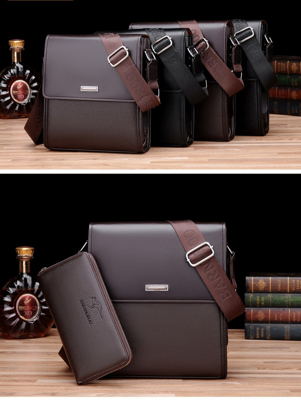 Új modell férfi, bőr táska - munkához és mindennapi élethez is alkalmas