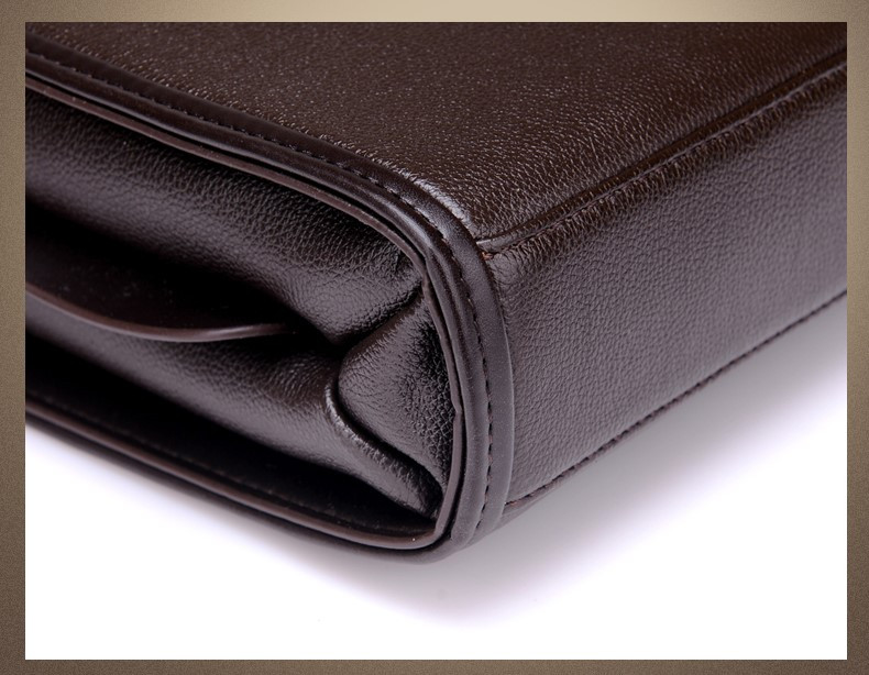 Új modell férfi, bőr táska - munkához és mindennapi élethez is alkalmas