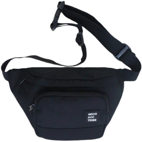 Moderna muška torba sa grbom i patentnim zatvaračem