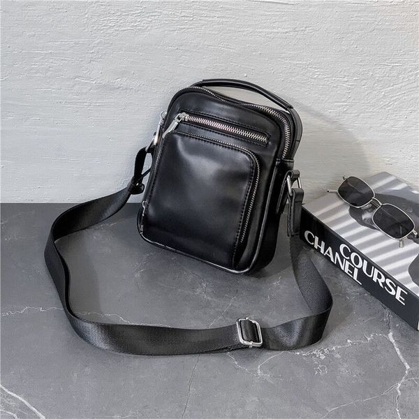 Meeste igapäevane kott esitasku ja lukuga