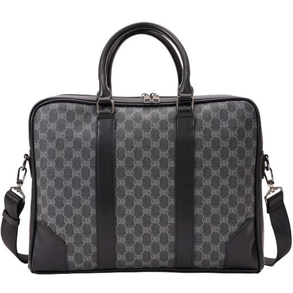 Öko-nahast lukuga ja sangadega meeste vabaajakott