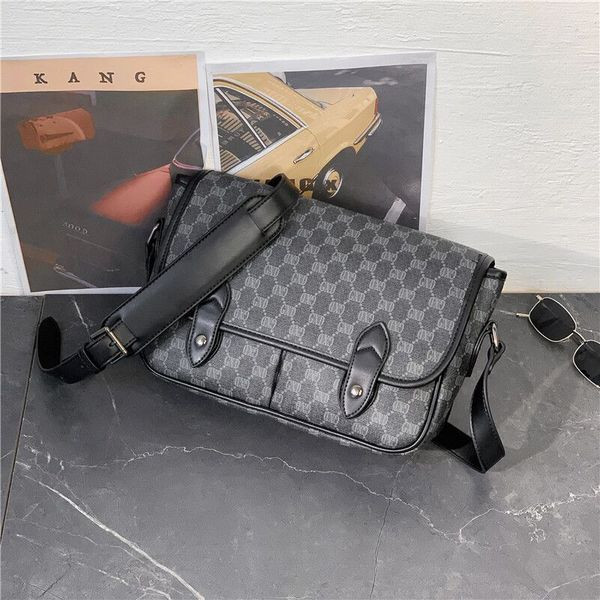 Muška kožna torba s dugom ručkom