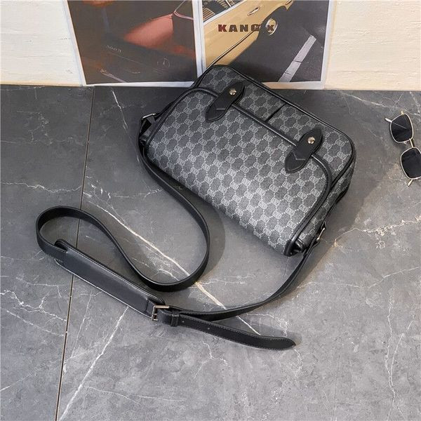 Muška kožna torba s dugom ručkom