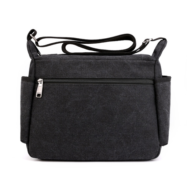 Aktuelna muška torba preko ramena sa patent zatvaračem