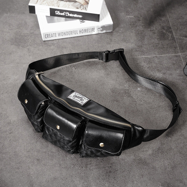 Új modell bőrtáska zsebekkel - férfiak és nők számára egyaránt