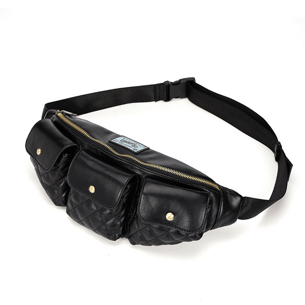 Új modell bőrtáska zsebekkel - férfiak és nők számára egyaránt