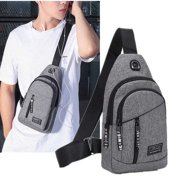 Ανδρική τσάντα ώμου σπορ