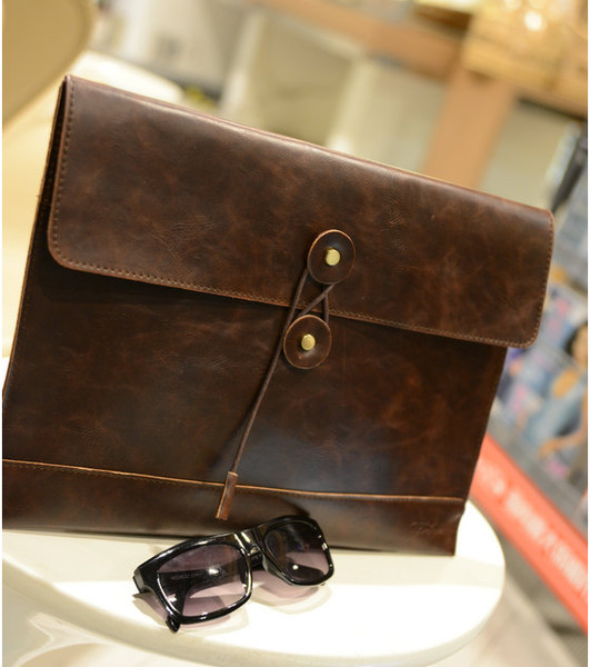 Uus mudel meeste nahast kott must ja pruun