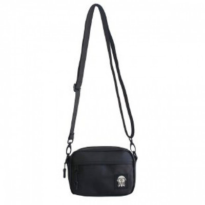 Moodne meeste kott embleemi ja pika sangaga