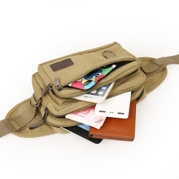 Vabaaja tõmblukuga meeste teksakott