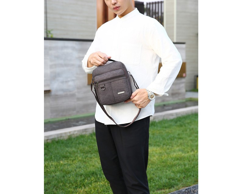 Modern férfi szövettáska hosszú füllel