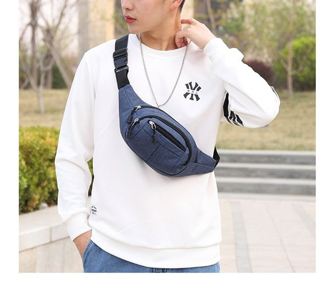 Ανδρική τσάντα casual υφάσματος νέου μοντέλου