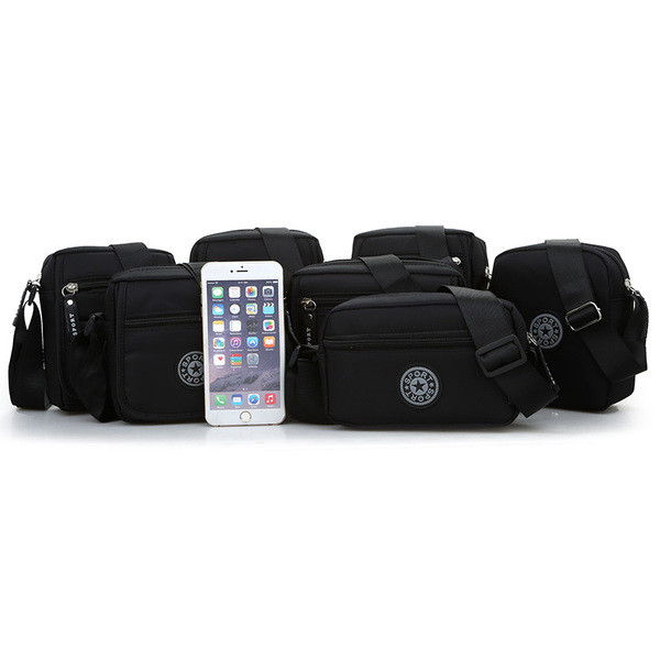 Καθημερινή ανδρική υφασμάτινη τσάντα με μακριά λαβή