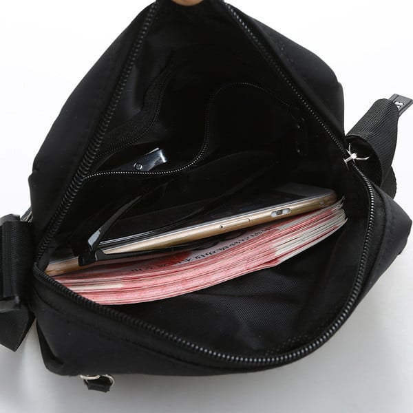 Καθημερινή ανδρική υφασμάτινη τσάντα με μακριά λαβή