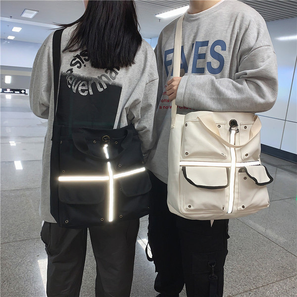 Férfi alkalmi táska rövid és hosszú füllel