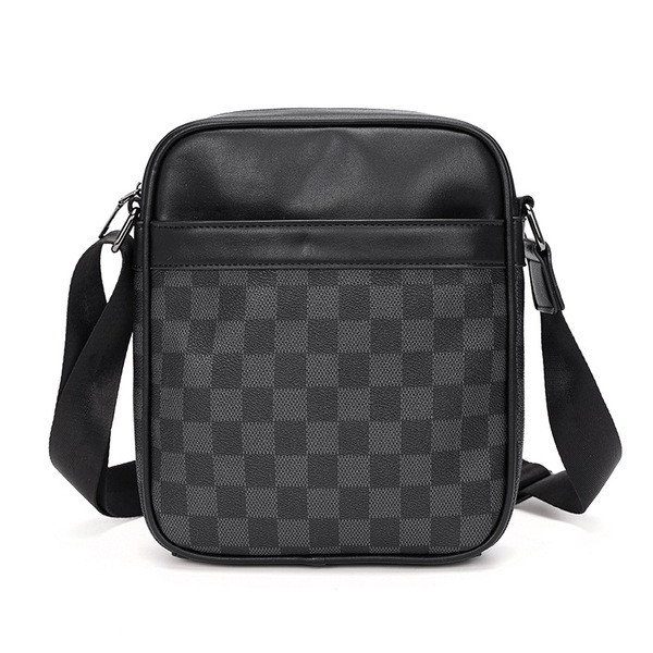 Ανδρική τσάντα ώμου καρό - νέο μοντέλο