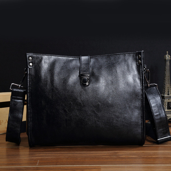 Uus mudel meeste kunstnahast õlakott