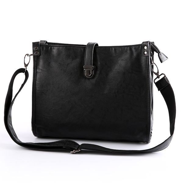 Uus mudel meeste kunstnahast õlakott