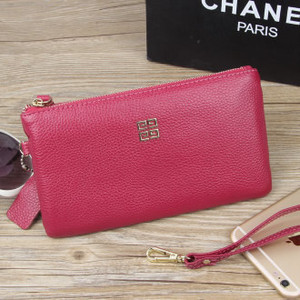 Uus mudel nahast naiste rahakott lukuga - mitut värvi