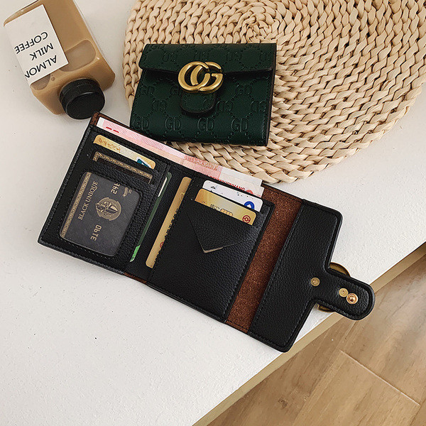 Uut mudelit metallist kinnitusega naiste rahakott