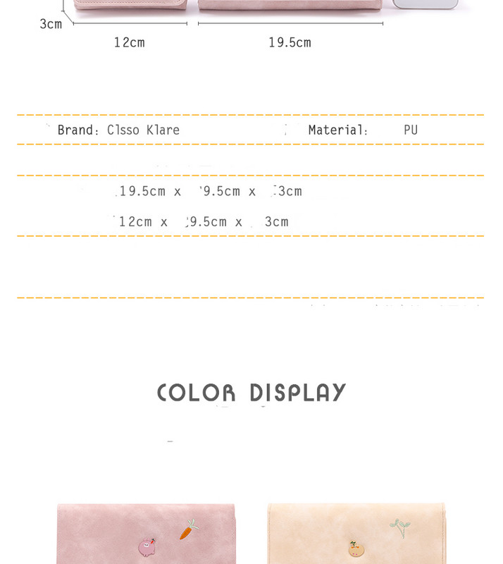 Нов модел дамски портфейл с бродерия -два модела