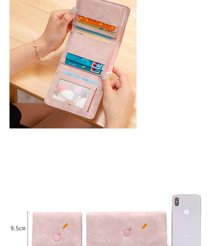 Нов модел дамски портфейл с бродерия -два модела