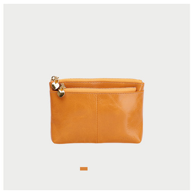 Väike lukuga nahast rahakott