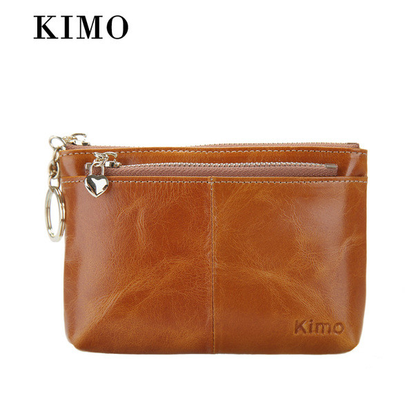 Väike lukuga nahast rahakott