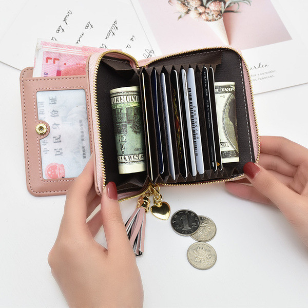 Új modell női kis pénztárca öko bőrből