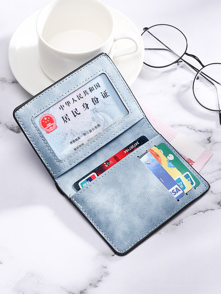 Női bőr pénztárca kártyazsebbel, különböző színekben