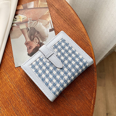 Moodne naiste väike rahakott mitmes värvitoonis