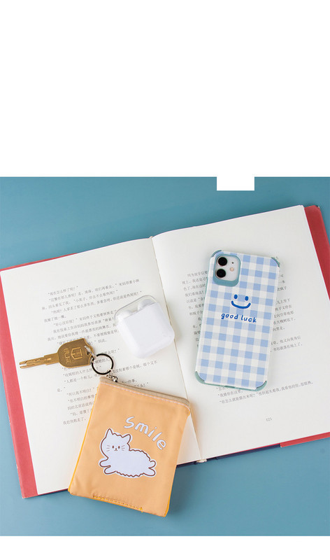 Naiste väike rahakott luku ja aplikatsiooniga