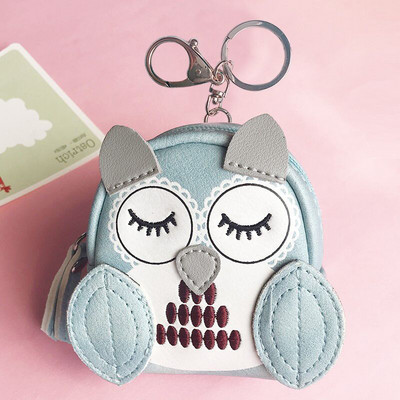 Γυναικείο μοντέρνο πορτοφόλι με τρισδιάστατο στοιχείο σε τέσσερα χρώματα