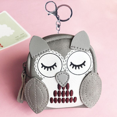 Γυναικείο μοντέρνο πορτοφόλι με τρισδιάστατο στοιχείο σε τέσσερα χρώματα