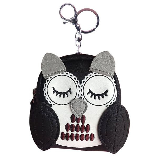 Γυναικείο μοντέρνο πορτοφόλι με τρισδιάστατο στοιχείο σε τέσσερα χρώματα