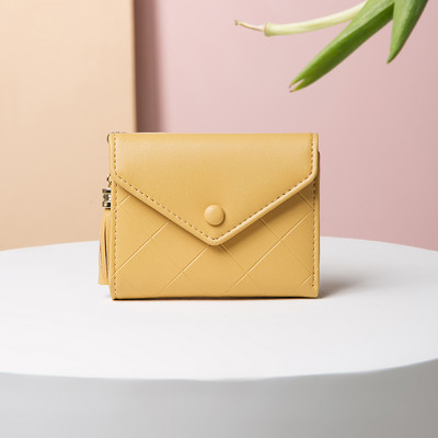 Uus mudel ökonahast väike naiste rahakott tutiga