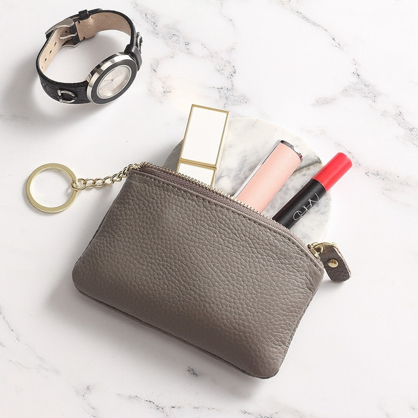 Női alkalmi pénztárca cipzárral, különböző színekben