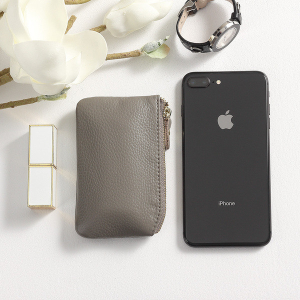 Női alkalmi pénztárca cipzárral, különböző színekben