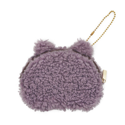 Napi bolyhos női pénztárca 3D elemmel