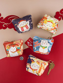 Šareni ženski novčanik s patentnim zatvaračem