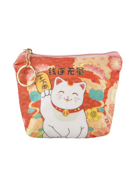 Šareni ženski novčanik s patentnim zatvaračem