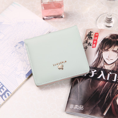 Έκο δερμάτινο πορτοφόλι νέο μοντέλο με μεταλλική στερέωση σε διάφορα χρώματα