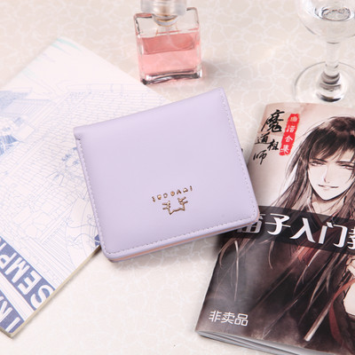 Έκο δερμάτινο πορτοφόλι νέο μοντέλο με μεταλλική στερέωση σε διάφορα χρώματα