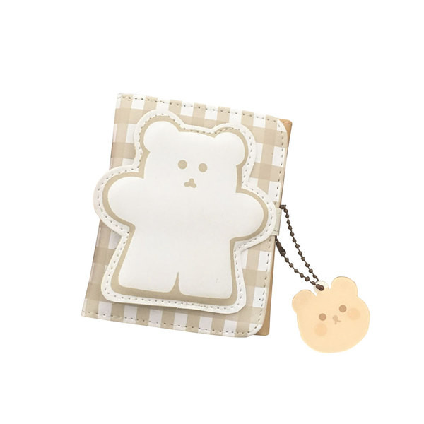 Női pénztárca eko bőrből, medállal